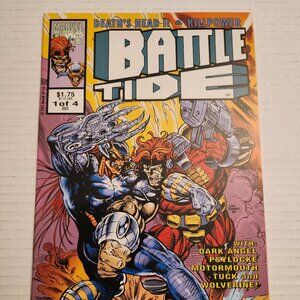 Battle Tide #1 (1992) Marvel Comics UK, Limited Series, Featuring Wolverine, NM